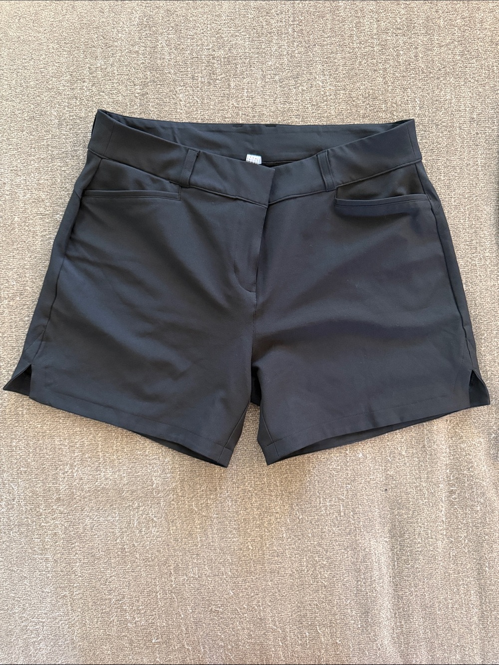 adidas Primegreen Women's Black High-Waist Pull-On Shorts